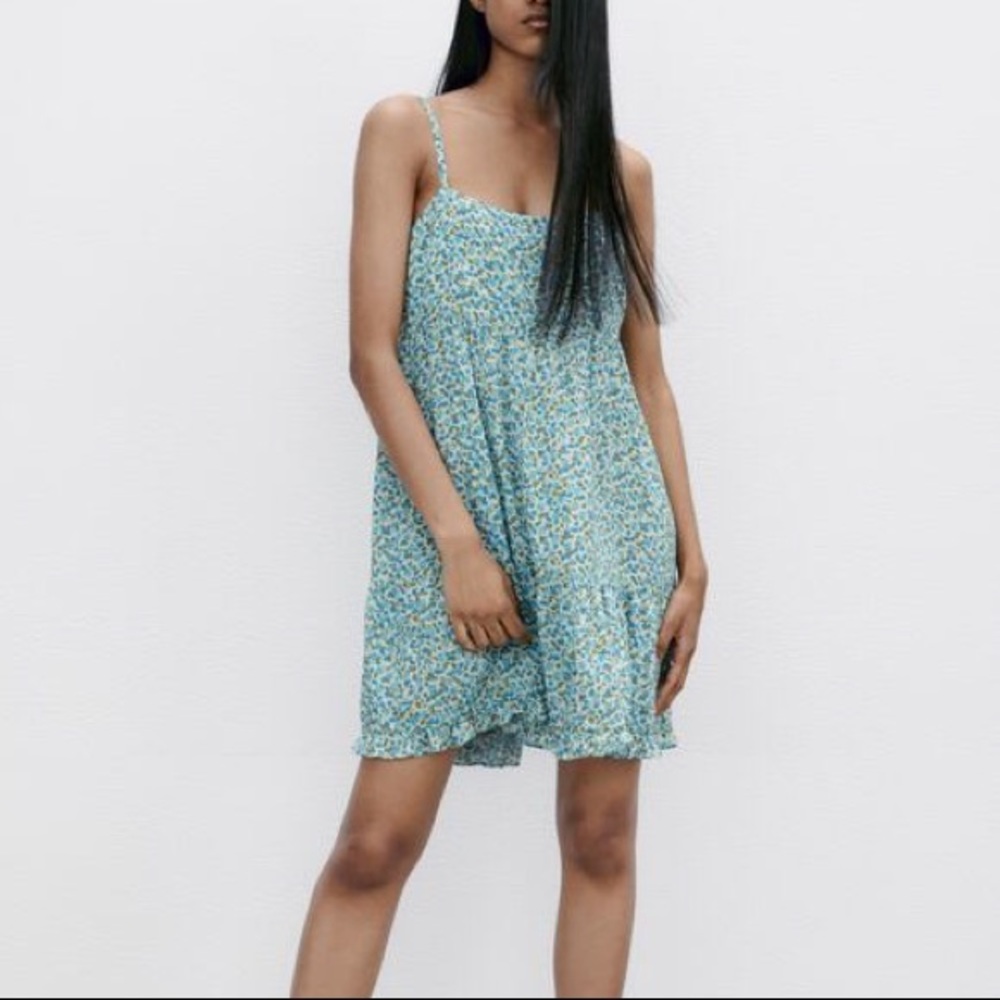 NWT❗️Zara | Floral Print Mini Dress